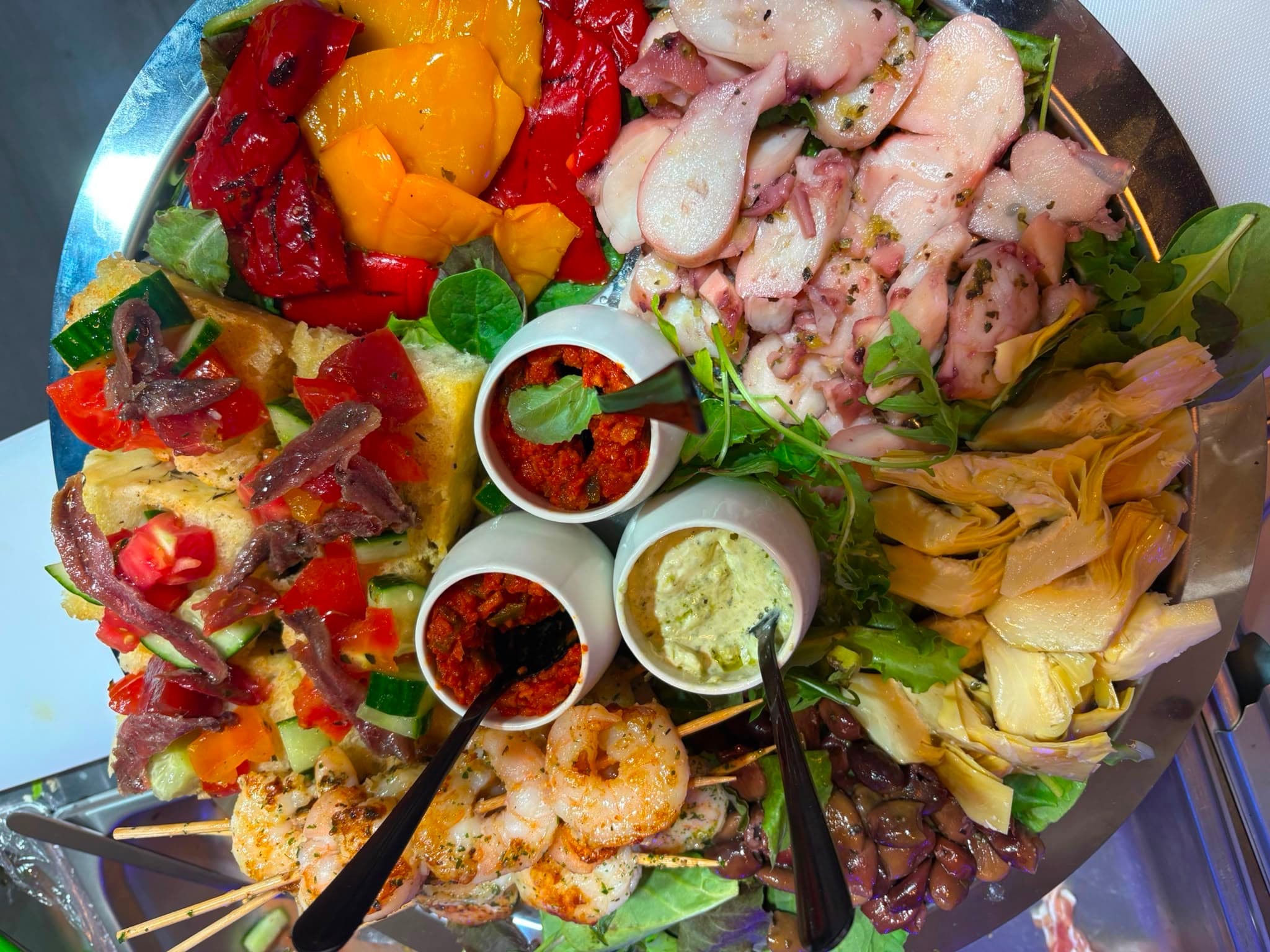 Planche poisson & fruits de mer